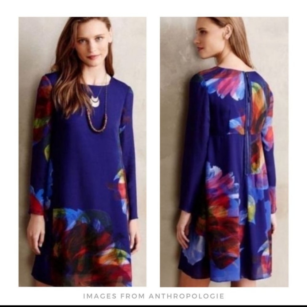 Leifsdottir silk shift dress